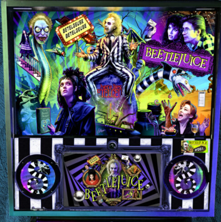 Beetlejuice Pinball Rubber Ring Kit