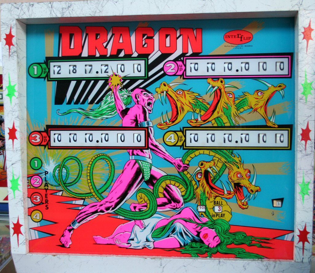 Dragon (Interflip) Pinball Rubber Ring Kit