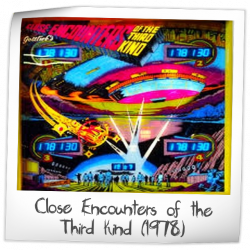 Close Encounters of the Third Kind Pinball Rubber Ring Kit