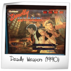 Deadly Weapon Pinball Rubber Ring Kit