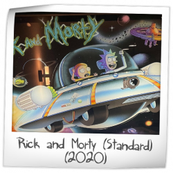 Rick and Morty - Standard Pinball Rubber Ring Kit