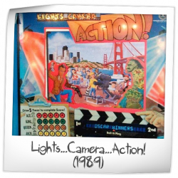 Lights...Camera...Action! Pinball Rubber Ring Kit