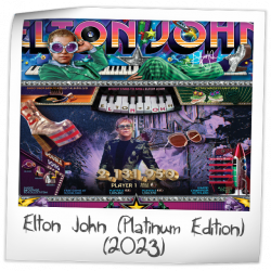 Elton John - Platinum Edition Pinball Rubber Ring Kit