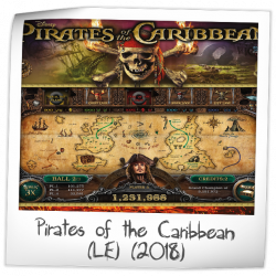 Pirates of the Caribbean - LE Pinball Rubber Ring Kit