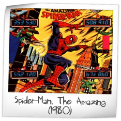 The Amazing Spider-Man Pinball Rubber Ring Kit
