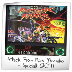 Attack From Mars Remake – Special Pinball Rubber Ring Kit