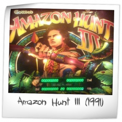 Amazon Hunt III Pinball Rubber Ring Kit
