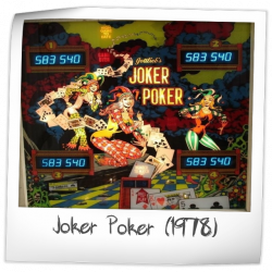Joker Poker (SS) Pinball Rubber Ring Kit