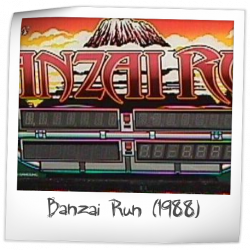 Banzai Run Pinball Rubber Ring Kit