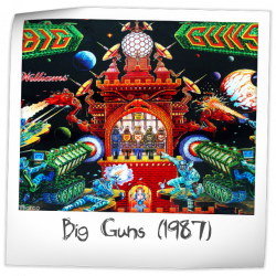 Big Guns Pinball Rubber Ring Kit