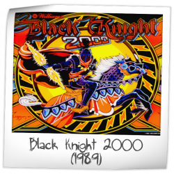 Black Knight 2000 Pinball Rubber Ring Kit