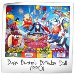 Bugs Bunny's Birthday Ball Pinball Rubber Ring Kit