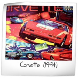 Corvette Pinball Rubber Ring Kit