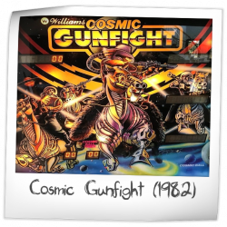 Cosmic Gunfight Pinball Rubber Ring Kit