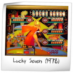 Lucky Seven Pinball Rubber Ring Kit
