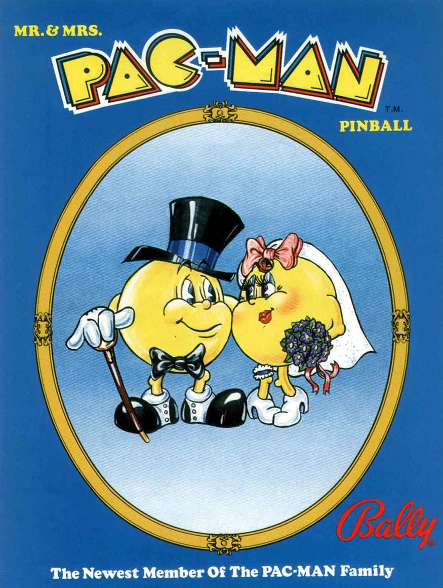 Mr. & Mrs. Pac-Man Pinball Pinball Rubber Ring Kit