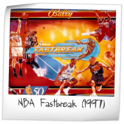 NBA Fastbreak Pinball Rubber Ring Kit