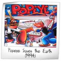 Popeye Saves the Earth Pinball Rubber Ring Kit