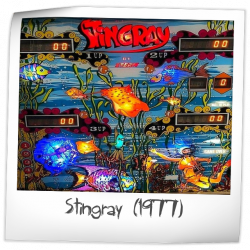 Stingray Pinball Rubber Ring Kit