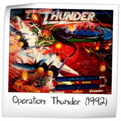 Operation: Thunder Pinball Rubber Ring Kit