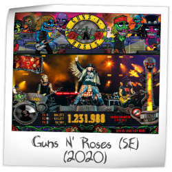 Guns N' Roses - SE Pinball Rubber Ring Kit