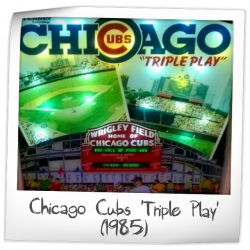 Chicago Cubs "Triple Play" Pinball Rubber Ring Kit