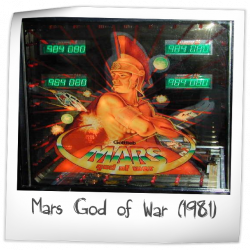 Mars God of War Pinball Rubber Ring Kit